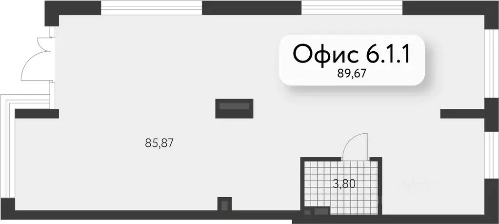 Офис в Свердловская область, Екатеринбург Академический мкр, 3-й кв-л, ... - Фото 1