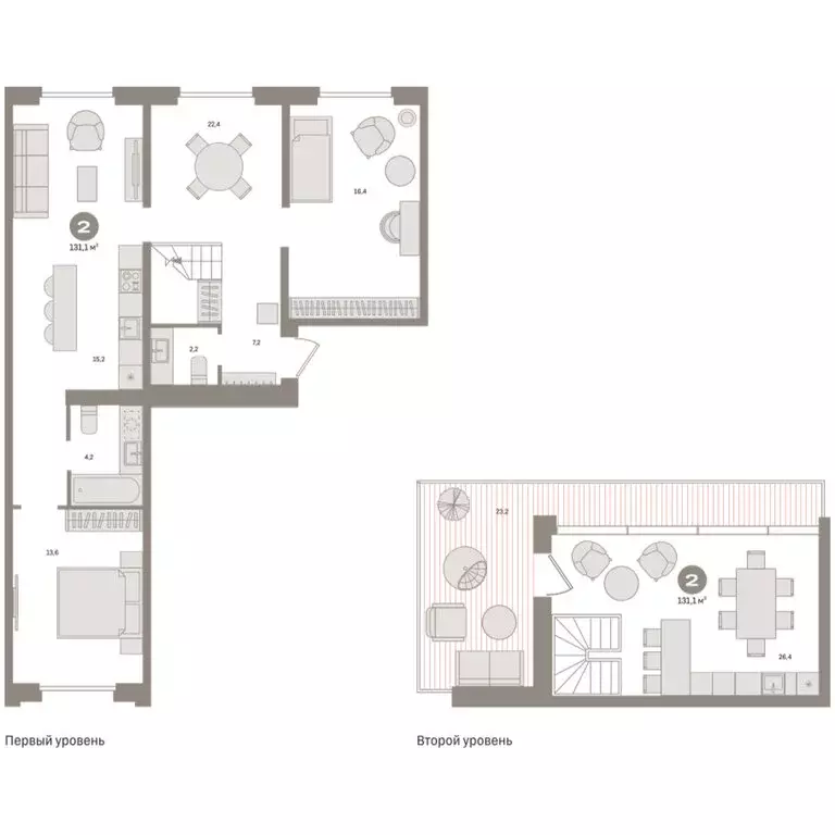 2-комнатная квартира: Екатеринбург, жилой район Юго-Западный, жилой ... - Фото 2