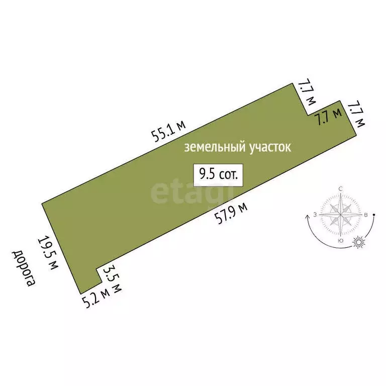 Дом в Нижняя Тавда, улица Ульянова (44.2 м) - Фото 1