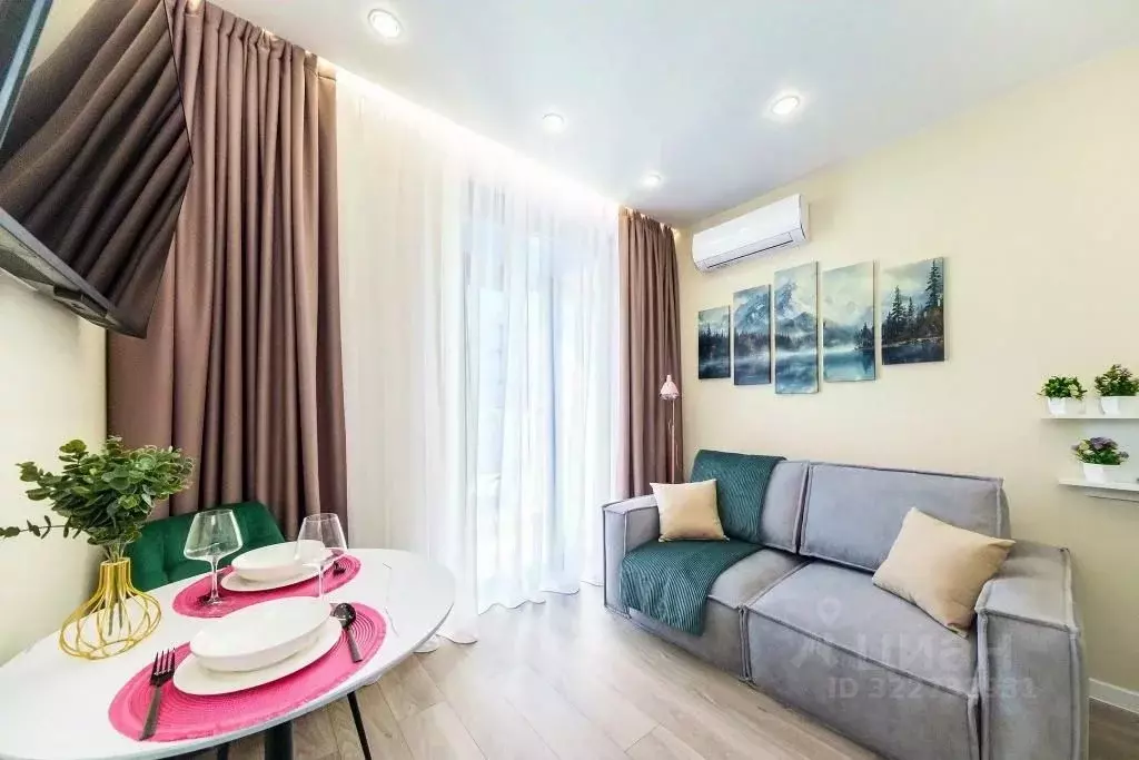 1-к кв. Краснодарский край, Сочи Бытха мкр, ул. Ясногорская, 16/2 ... - Фото 1