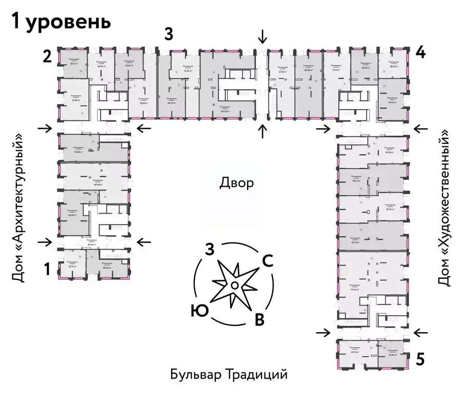 Торговая площадь в Тюменская область, Тюмень ул. Новоселов, 102 (70 м) - Фото 1