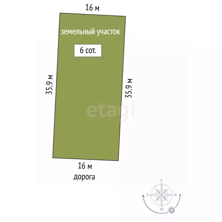 Участок в Крым, Ленинский район, Семисотское с/пос, Ак-Монай ТСН  (6.0 ... - Фото 2