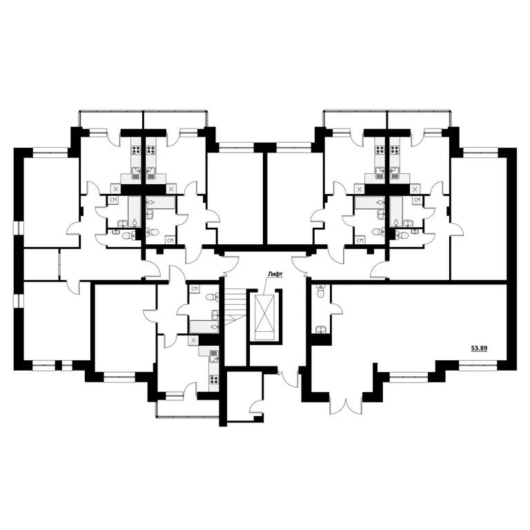 1-к кв. Белгородская область, Белгород ул. Квасова (50.61 м) - Фото 2
