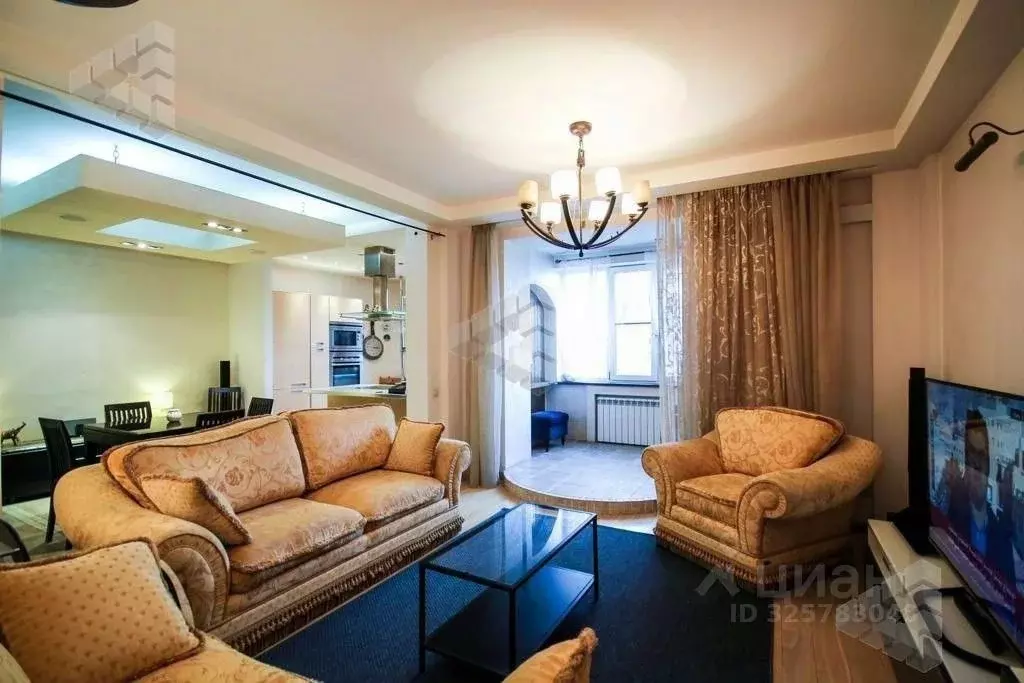 3-к кв. Москва Большая Грузинская ул., 37С2 (86.0 м) - Фото 2