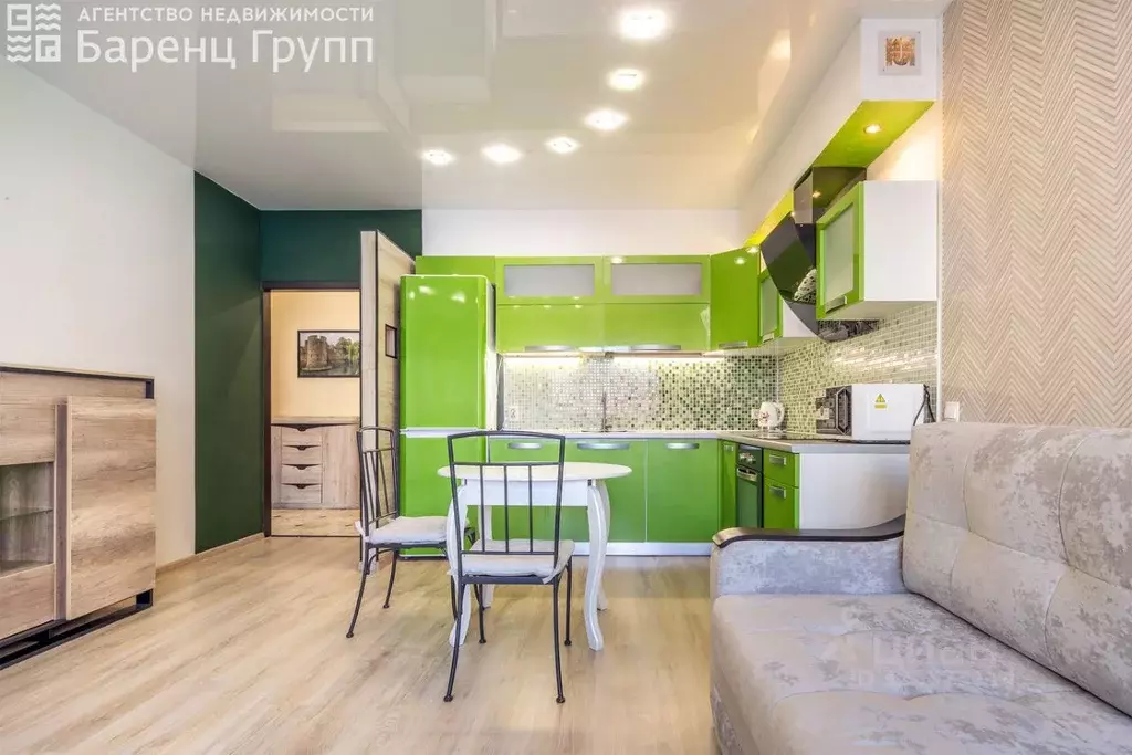 2-к кв. Карелия, Петрозаводск наб. Варкауса, 23 (49.8 м) - Фото 1