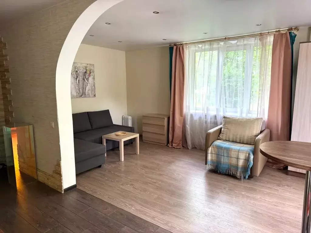Студия Санкт-Петербург ул. Ленсовета, 81 (31.0 м) - Фото 1