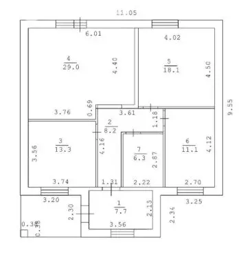 Дом в Нагаево, улица Михаила Дорохова, 75Л (103.9 м) - Фото 1