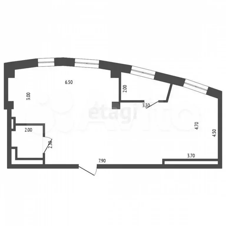 2-к. квартира, 73,3 м, 16/18 эт. - Фото 1
