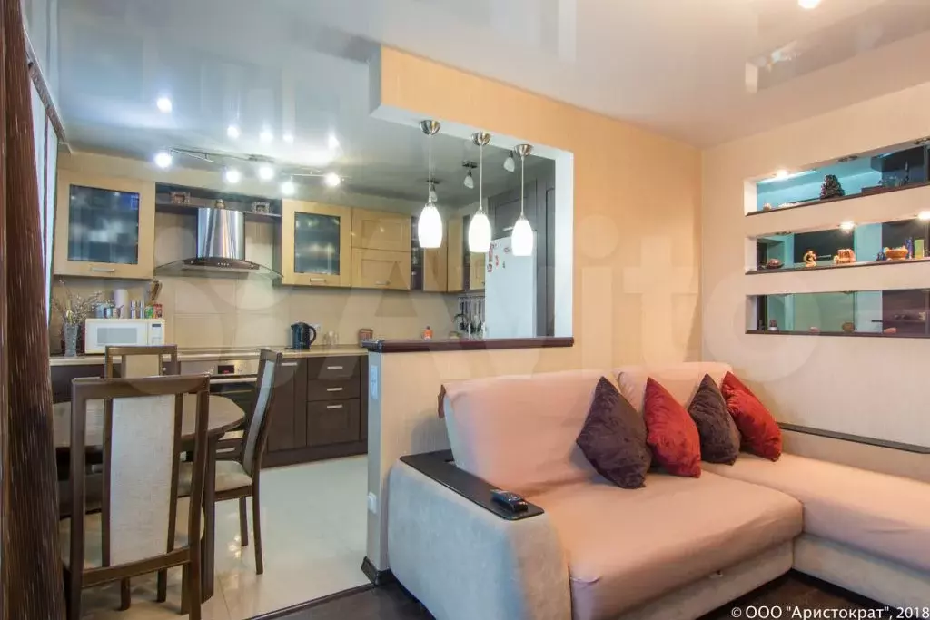 2-к. квартира, 45 м, 5/6 эт. - Фото 1