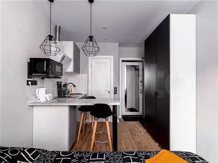 Квартира-студия, 15,7 м, 1/12 эт. - Фото 1