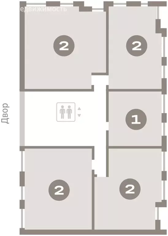 2-комнатная квартира: Новосибирск, улица Аэропорт, 88 (91.46 м) - Фото 1