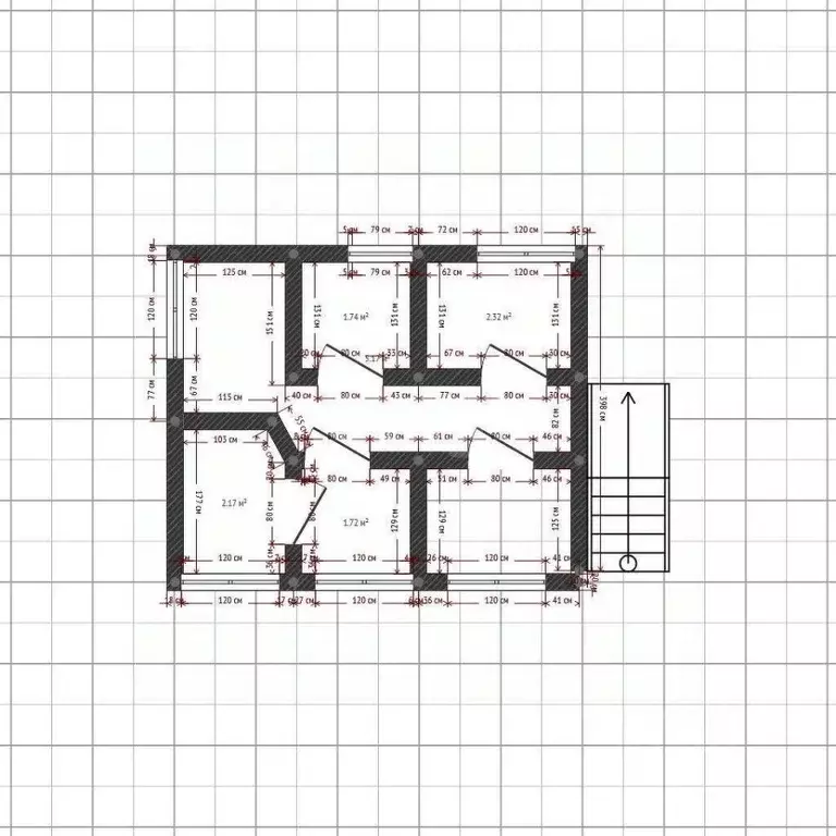 Дом в Белгородская область, Валуйки Волочаевская ул., 25 (38 м) - Фото 2