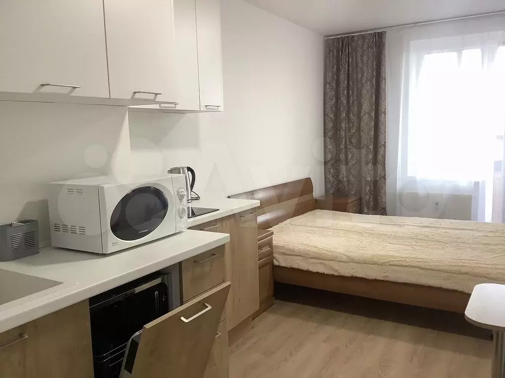 Квартира-студия, 21,5 м, 9/11 эт. - Фото 1