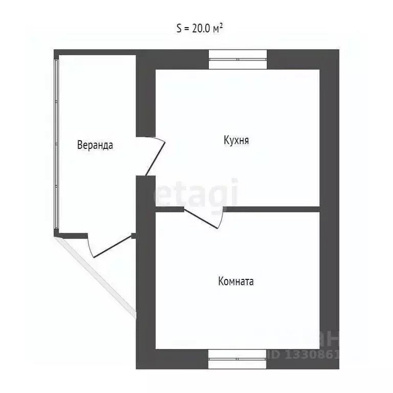 Дом в Омская область, Омск Содружество-2 СОСН, 442 (20 м) - Фото 1