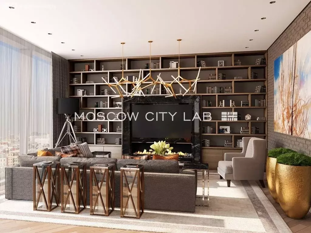 3-комнатная квартира: Москва, Пресненская набережная, 12 (120 м) - Фото 1