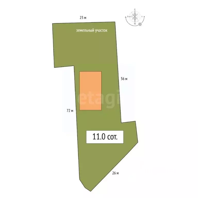 Дом в Алтай, Чемальский район, Элекмонарское с/пос, с. Элекмонар ул. ... - Фото 2