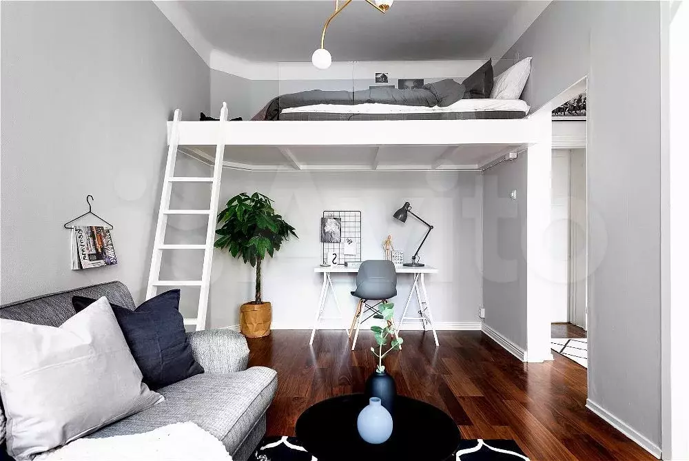 Квартира-студия, 20 м, 1/8 эт. - Фото 1