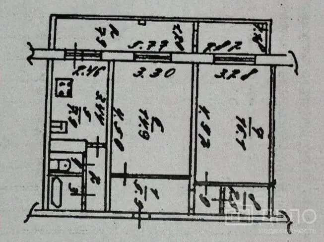 2-к кв. Рязанская область, Рязань Кальная ул., 23 (60.5 м) - Фото 1