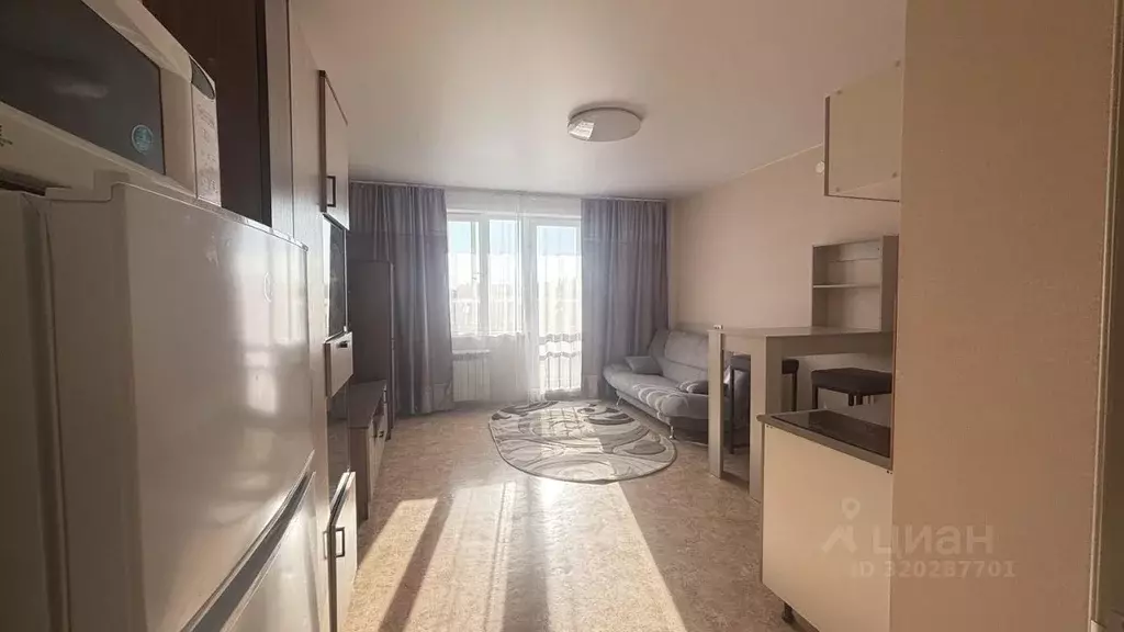 Студия Красноярский край, Красноярск ул. Шевченко, 1А (29.0 м) - Фото 1