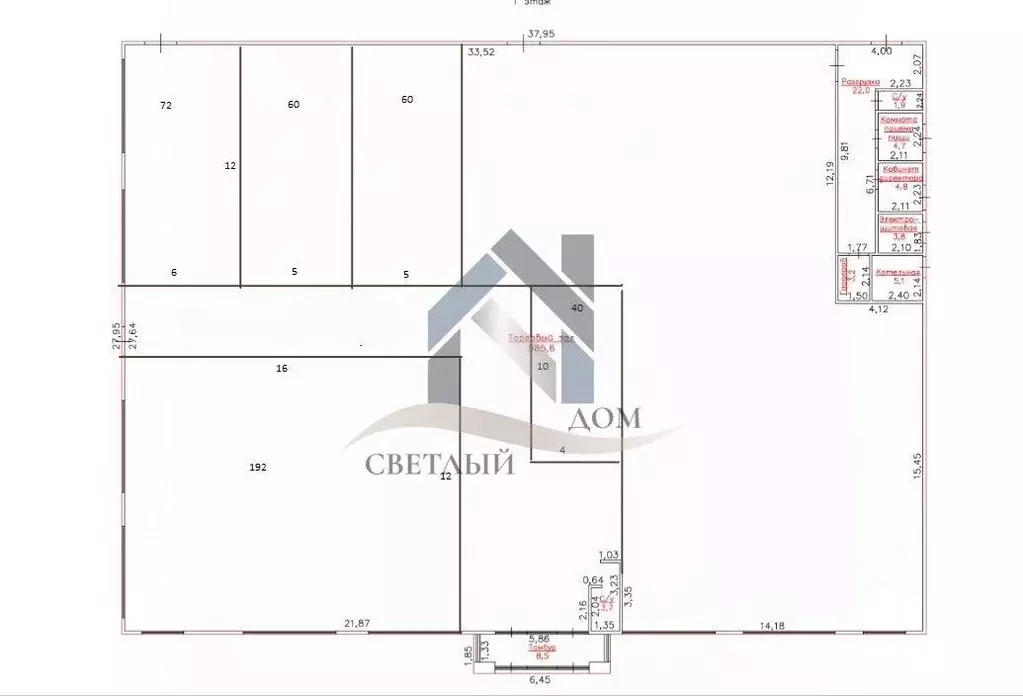 Торговая площадь в Алтайский край, Первомайский район, с. Санниково ... - Фото 2