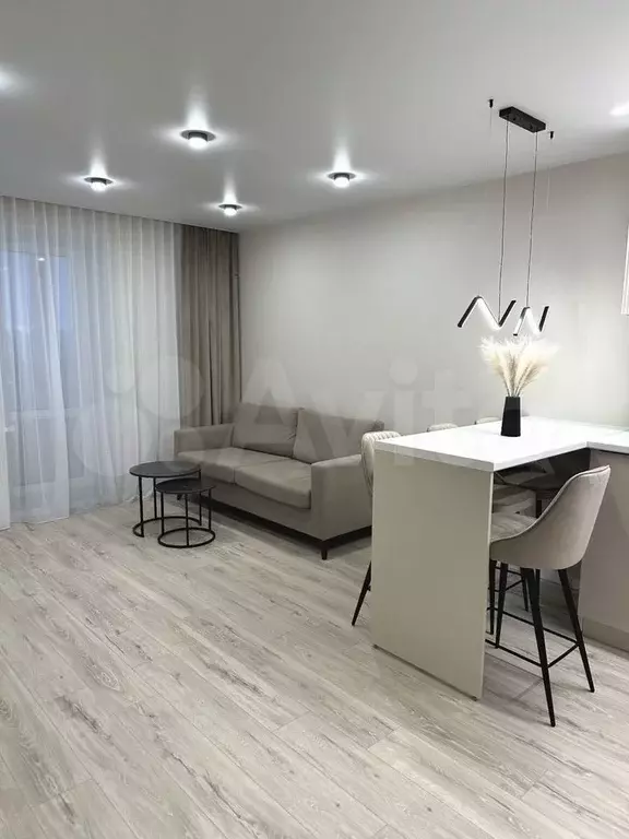 1-к. квартира, 42,8 м, 8/10 эт. - Фото 1