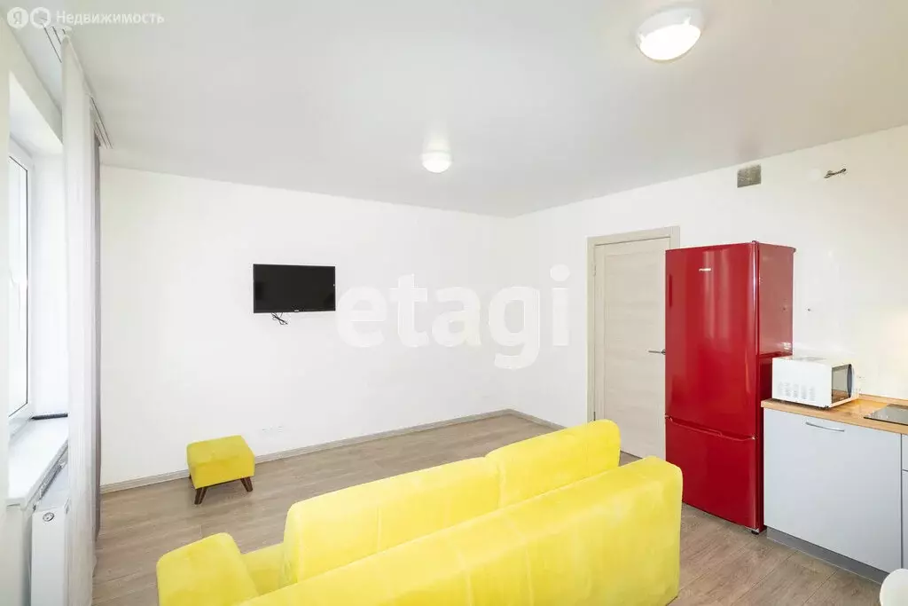 Квартира-студия: Тюмень, Тихий проезд, 6 (29 м) - Фото 2