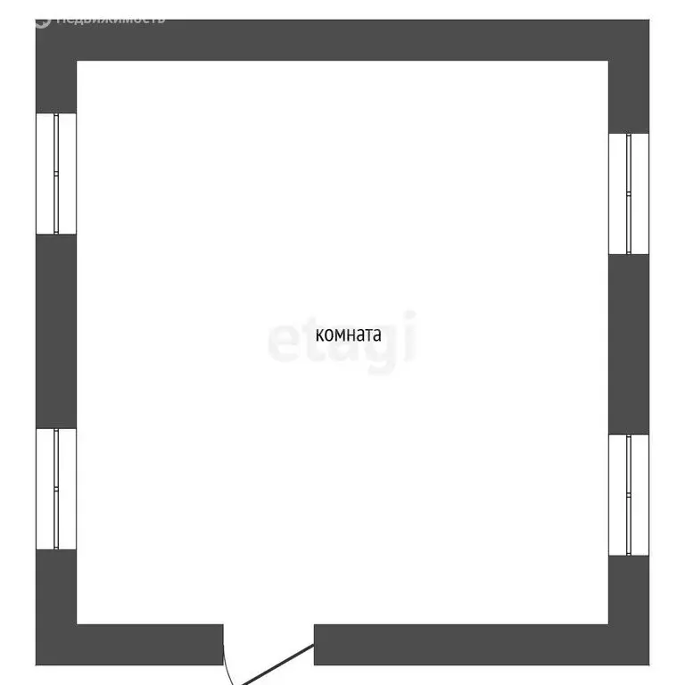 Дом в деревня Донино, Полевая улица (34.9 м) - Фото 1