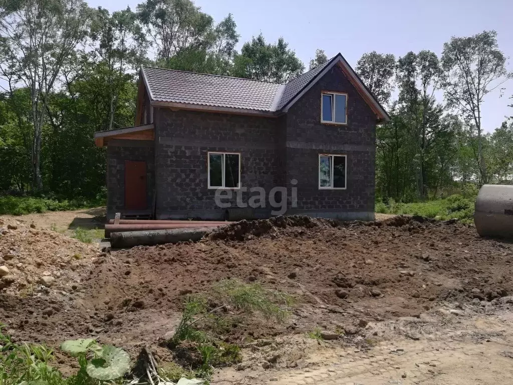 Дом в Сахалинская область, Анивский городской округ, с. Троицкое ул. ... - Фото 0