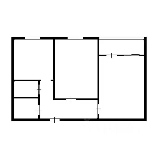 2-к кв. Москва Чертановская ул., 37 (50.0 м) - Фото 1