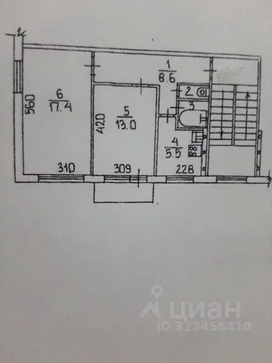 2-к кв. Новосибирская область, Новосибирск Барьерная ул., 15 (47.5 м) - Фото 1