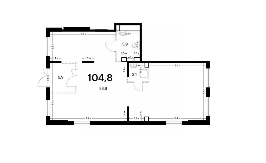 Помещение свободного назначения в Московская область, Красногорск ... - Фото 2