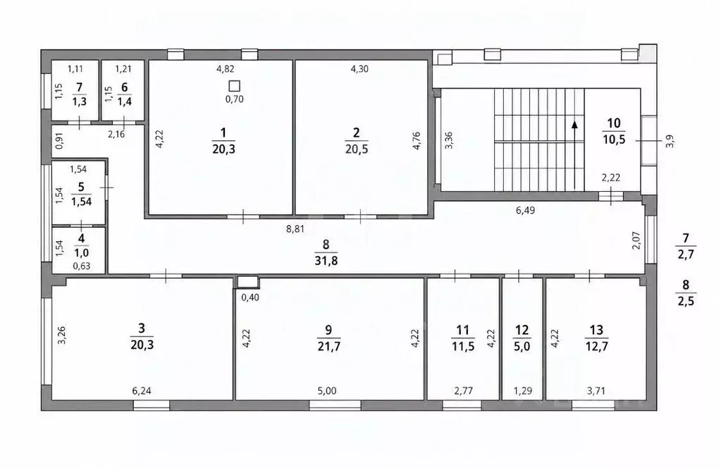 Офис в Санкт-Петербург Коломяжский просп., 18 (165 м) - Фото 2
