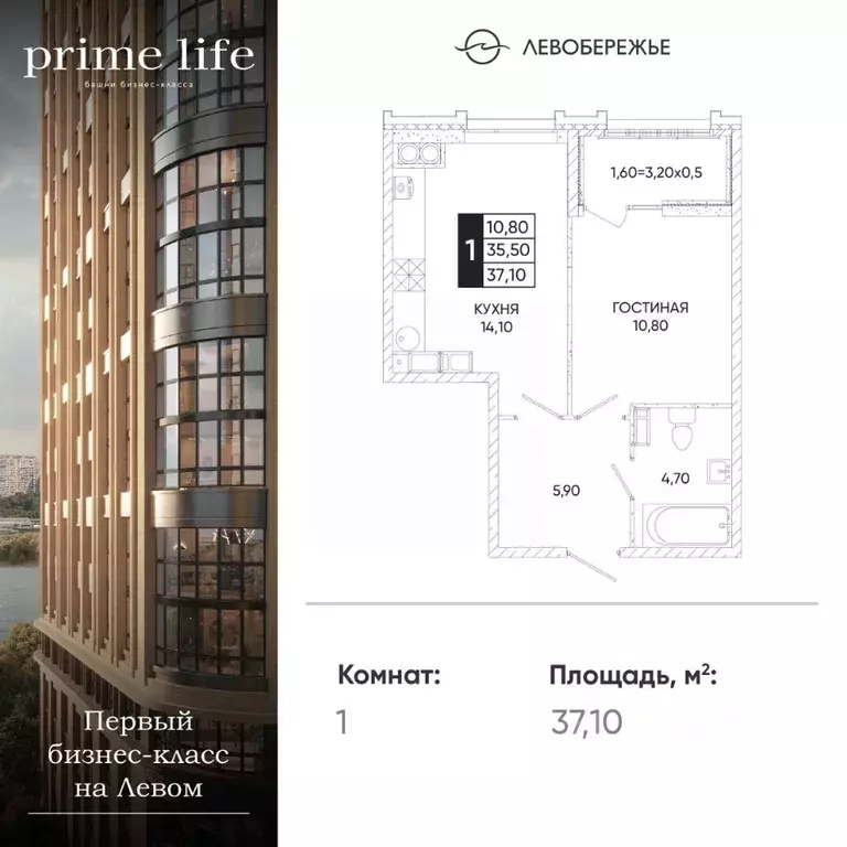 1-к кв. Ростовская область, Ростов-на-Дону Левобережье жилой комплекс ... - Фото 0