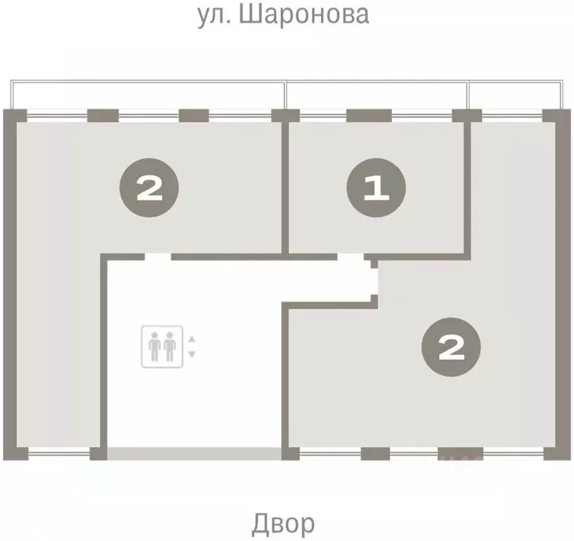 1-к кв. Омская область, Омск  (39.12 м) - Фото 1