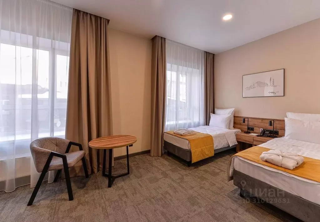 Комната Оренбургская область, Оренбург ул. Красная Площадь, 2А (22.0 ... - Фото 2