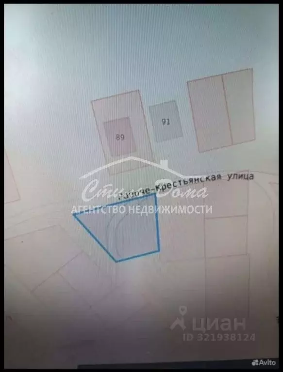 Участок в Волгоградская область, Городище рп Рабоче-крестьянская ул., ... - Фото 1