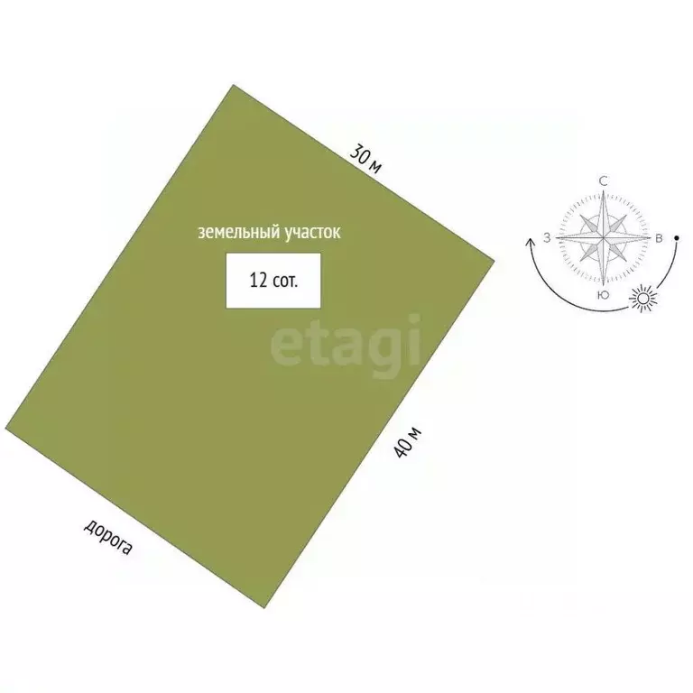 Участок в Ростовская область, Азов Азовский район, Х-Виллаж кп,  (12.0 ... - Фото 1