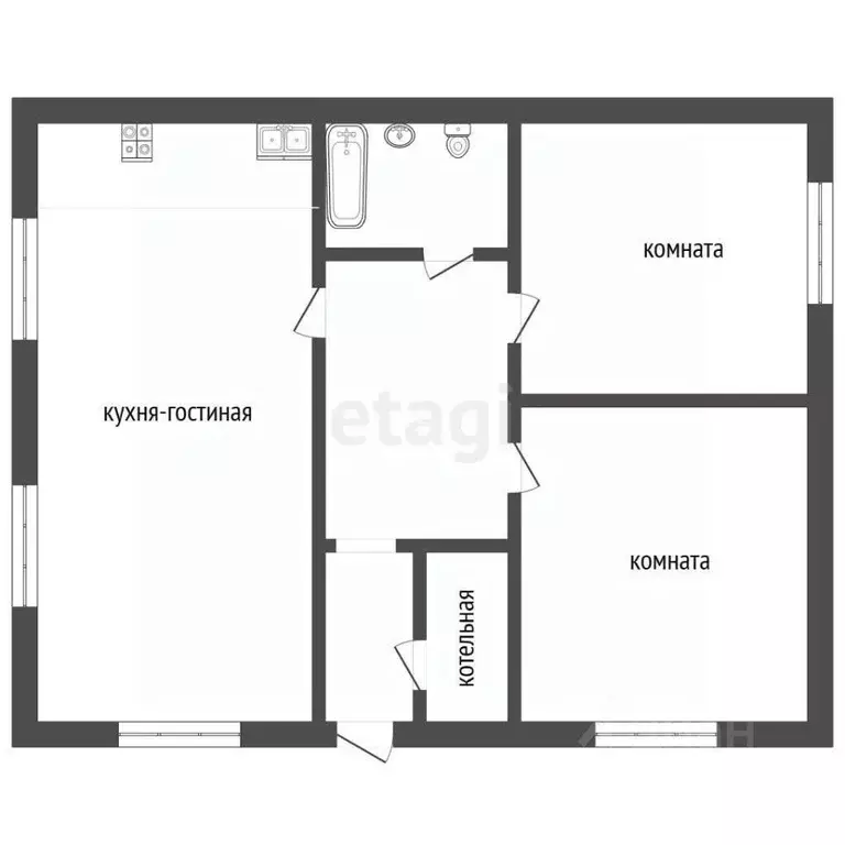 Дом в Тюменская область, Тюмень Царево СНТ, ул. Тальниковая (65 м) - Фото 2
