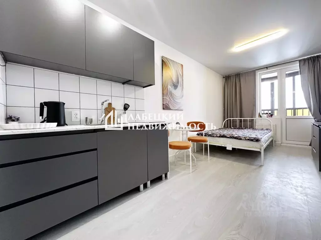 Студия Ленинградская область, Мурино Всеволожский район, бул. ... - Фото 1