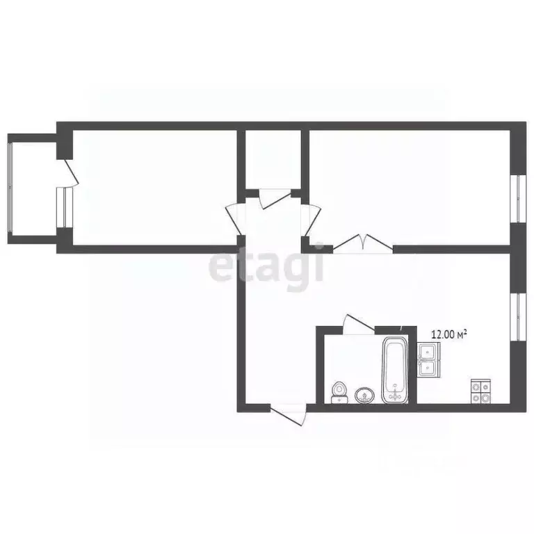 2-к кв. Смоленская область, Смоленск ул. Дзержинского, 7 (59.4 м) - Фото 1
