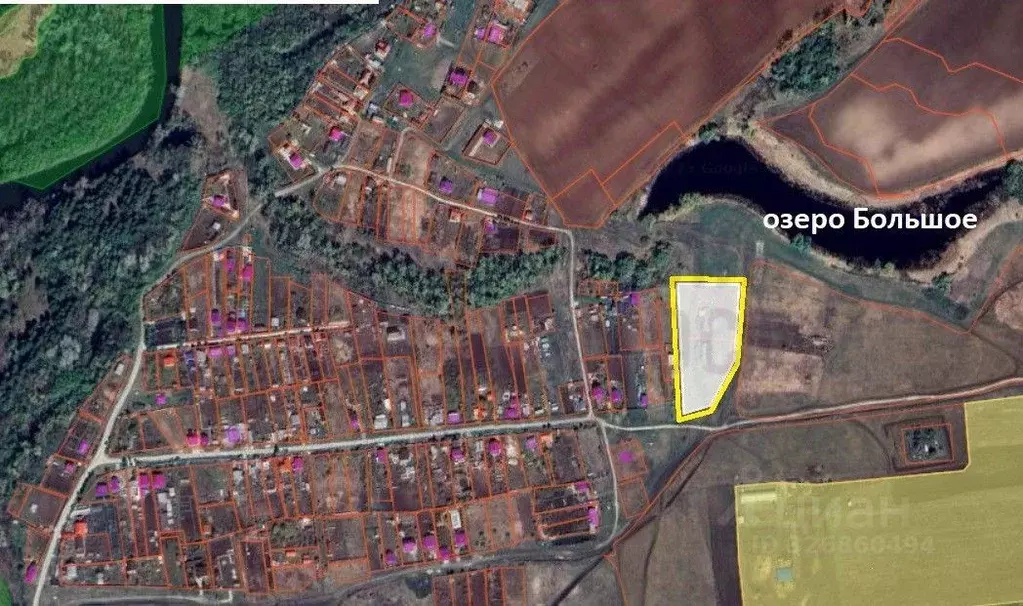 Участок в Самарская область, Красный Яр с/пос, д. Верхняя Солонцовка ... - Фото 1