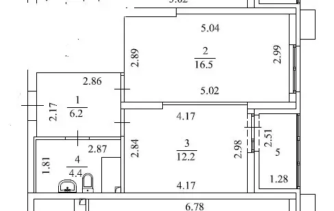 1-комнатная квартира: Екатеринбург, улица Викулова, 24 (39.3 м) - Фото 1