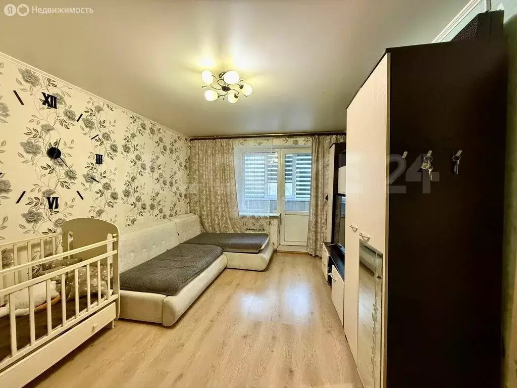 1-комнатная квартира: Домодедово, микрорайон Центральный, улица 25 лет ... - Фото 2