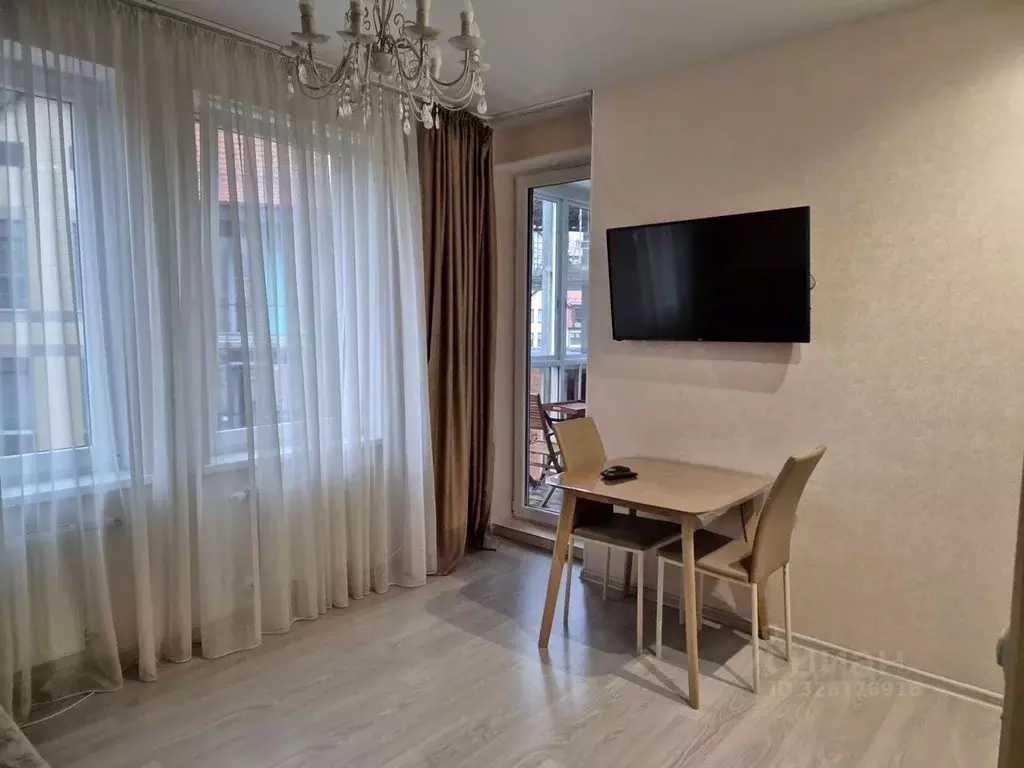 1-к кв. Калининградская область, Светлогорск Майский проезд, 11 (27.0 ... - Фото 1