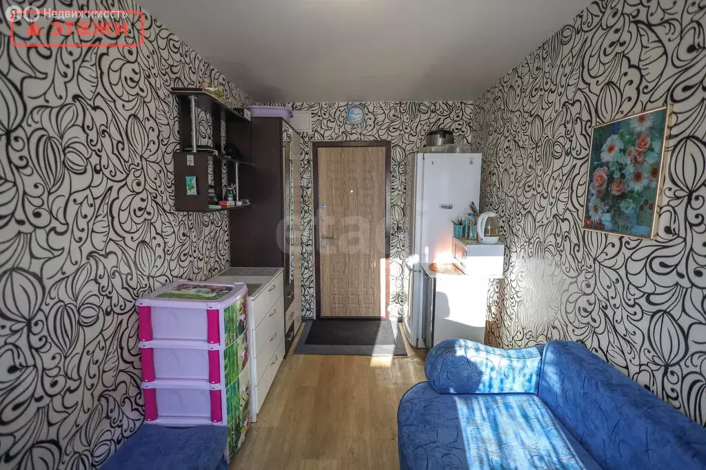 1к в 6-комнатной квартире (9 м) - Фото 2