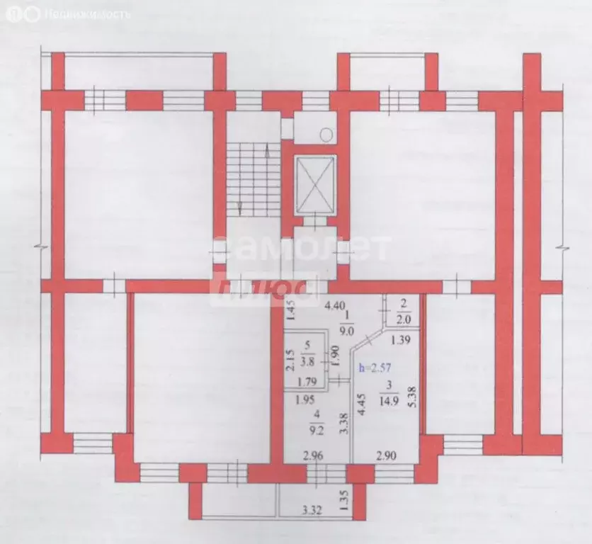 1-комнатная квартира: Благовещенск, улица Шимановского, 80 (38.9 м) - Фото 1