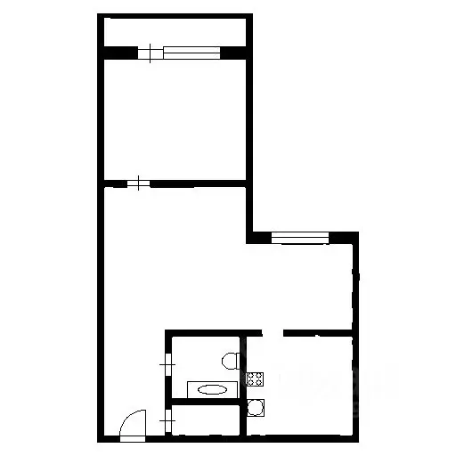 1-к кв. Воронежская область, Воронеж бул. Олимпийский, 12 (39.0 м) - Фото 2