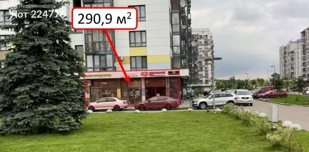 Помещение свободного назначения (290.9 м) - Фото 1