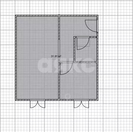 1-к кв. Московская область, Воскресенск Центральный мкр, ул. ... - Фото 2