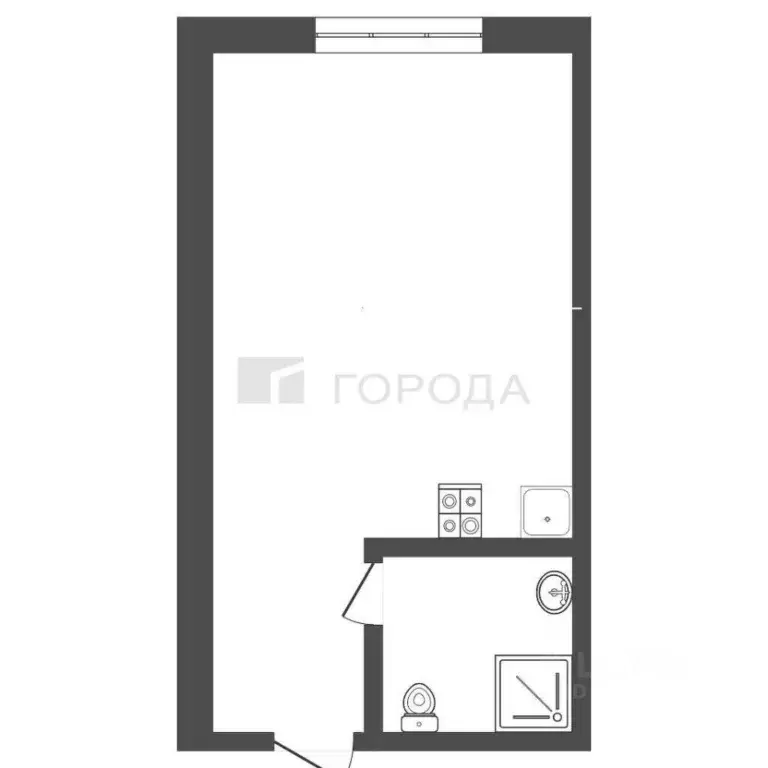 1-к кв. Алтайский край, Белокуриха Загородная ул., 23 (27.0 м) - Фото 1